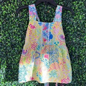 Ricrac & Ruffles Colorful Floral Tunic